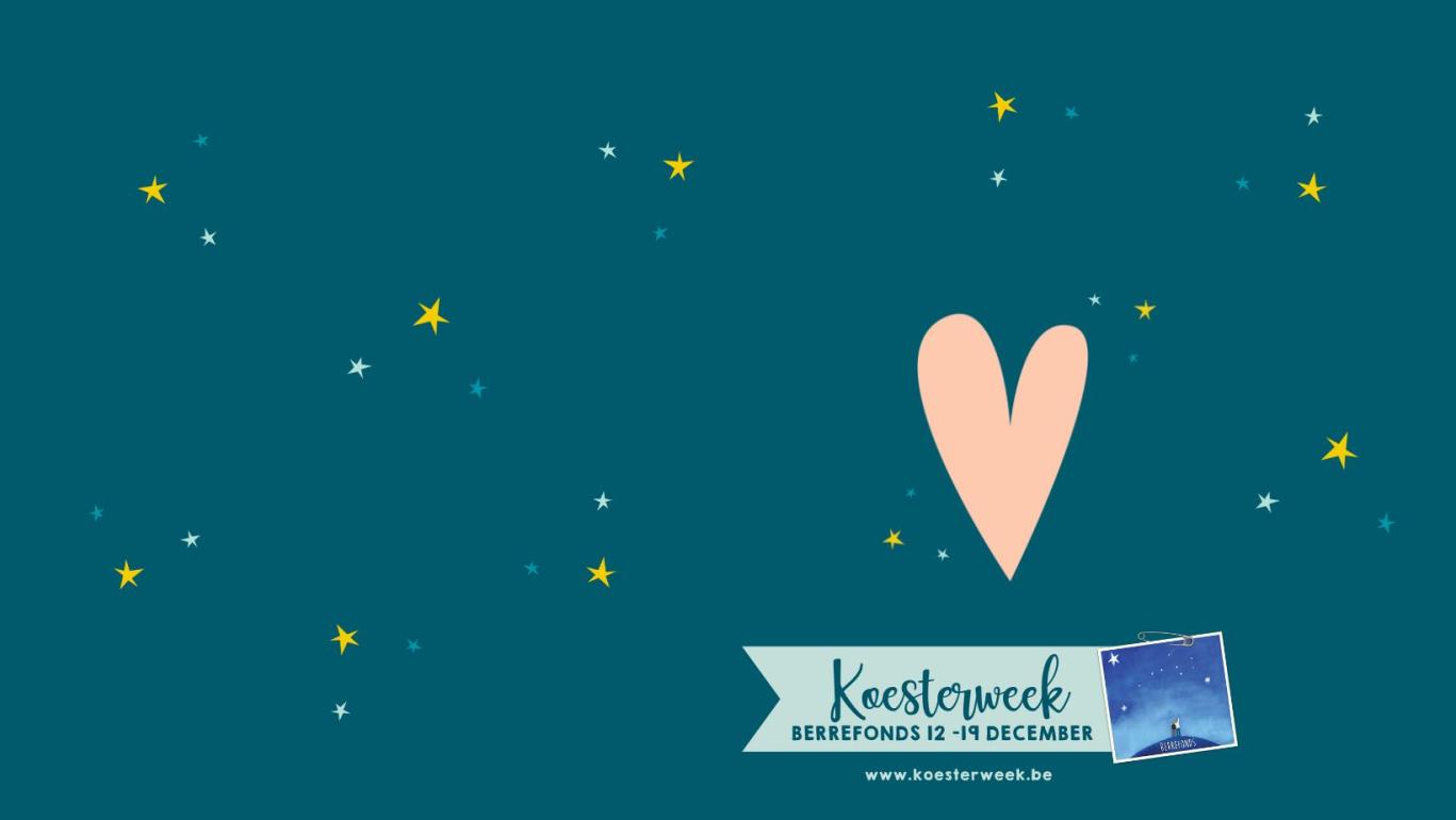 Koesterweek Berrefonds campagnebeeld