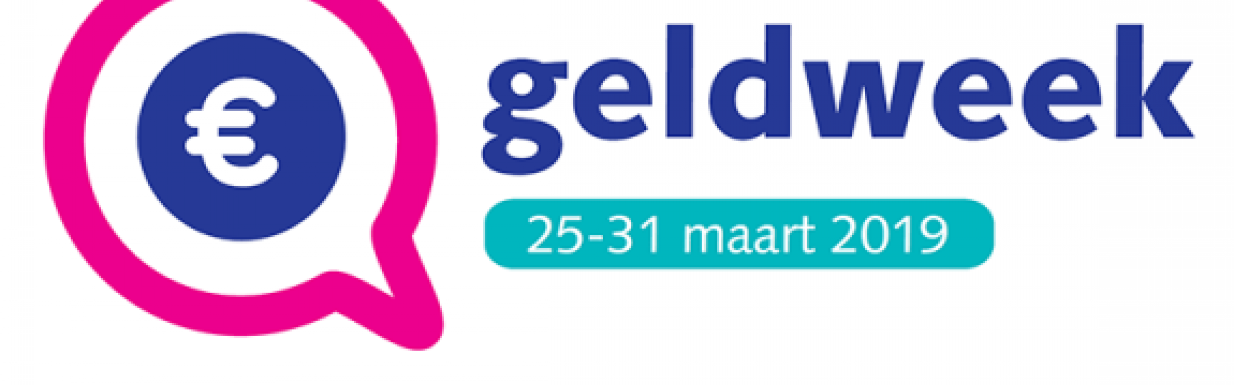 Logo van de geldweek van 2019.