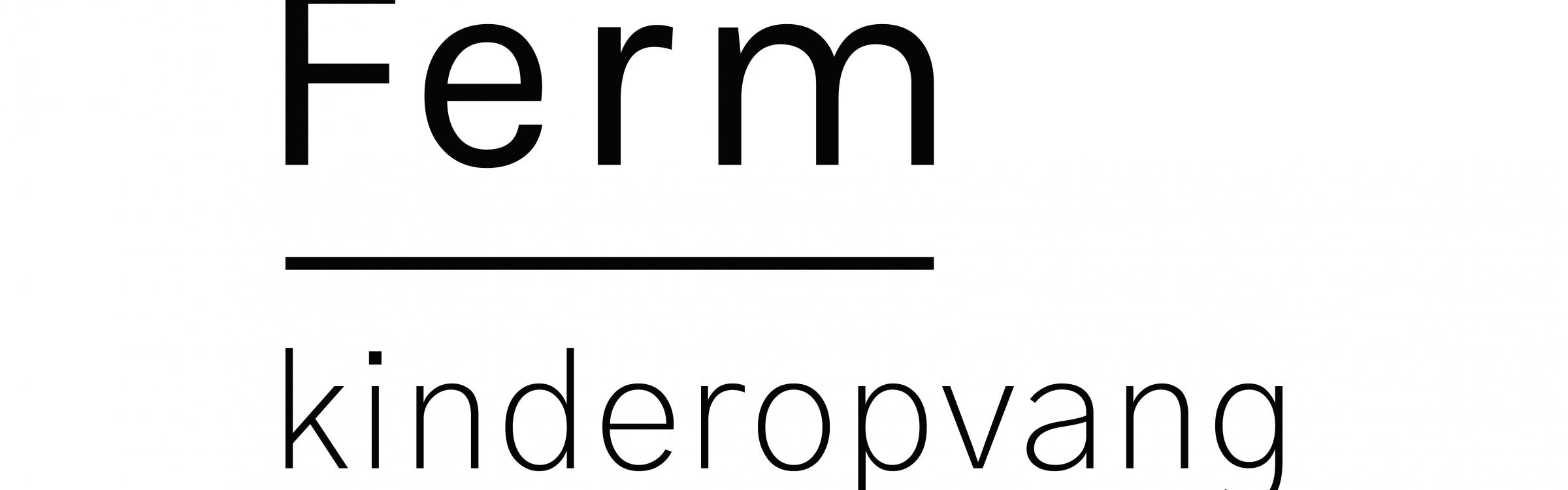 Het logo van Ferm kinderopvang.