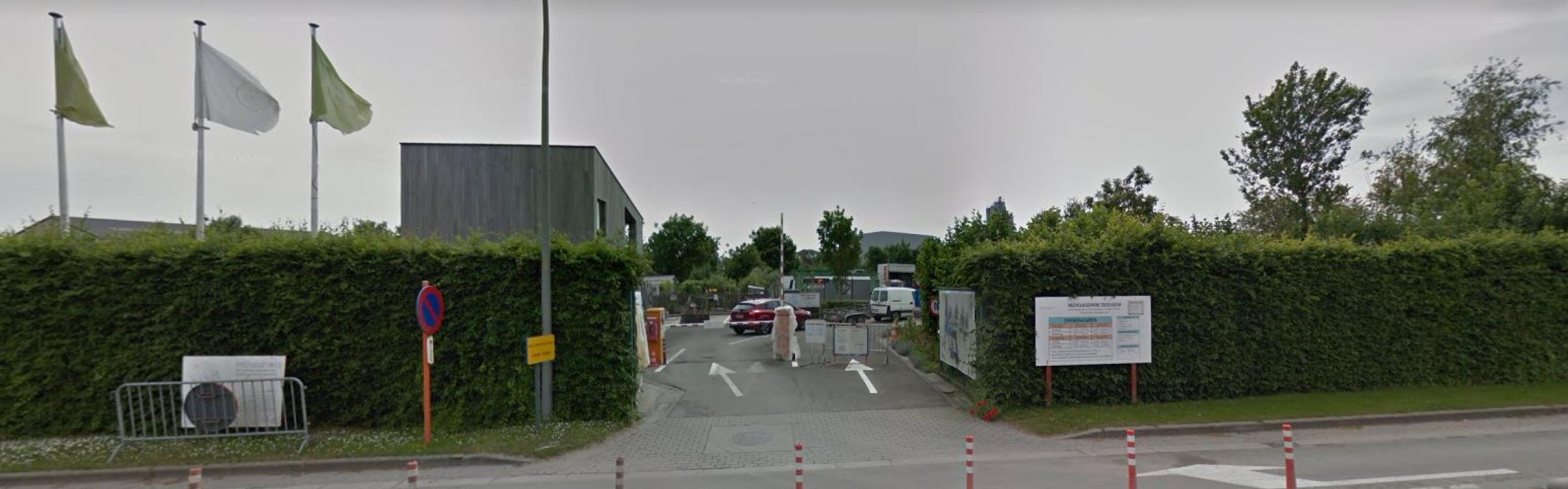 Het recyclagepark van Zedelgem.