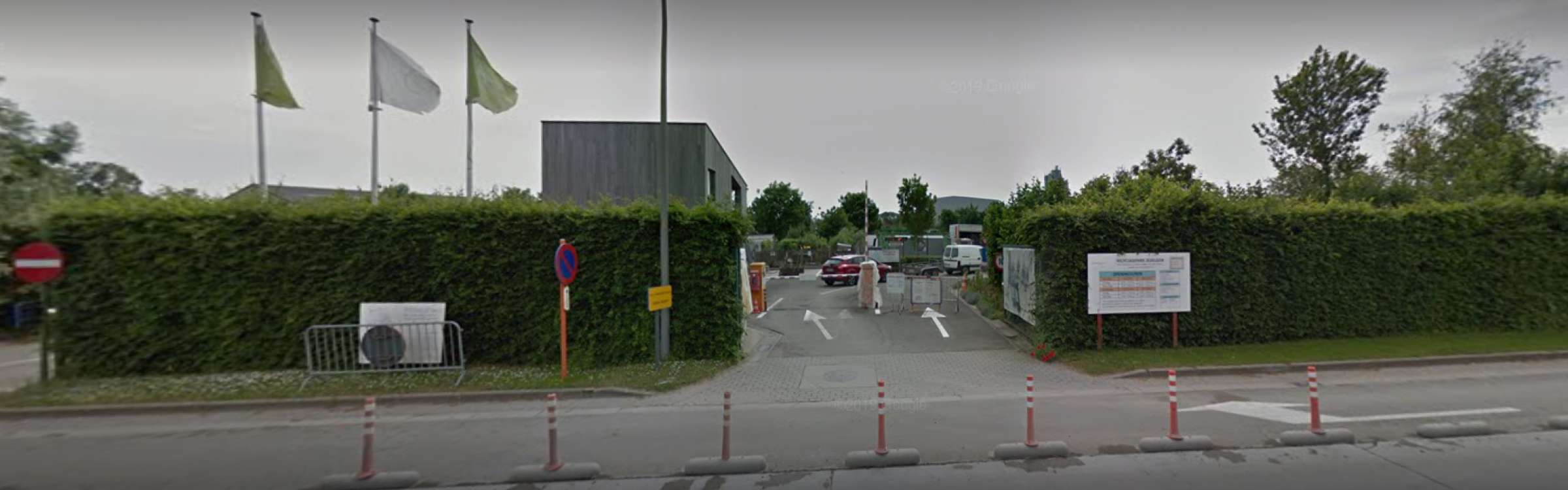 Het recyclagepark van Zedelgem.