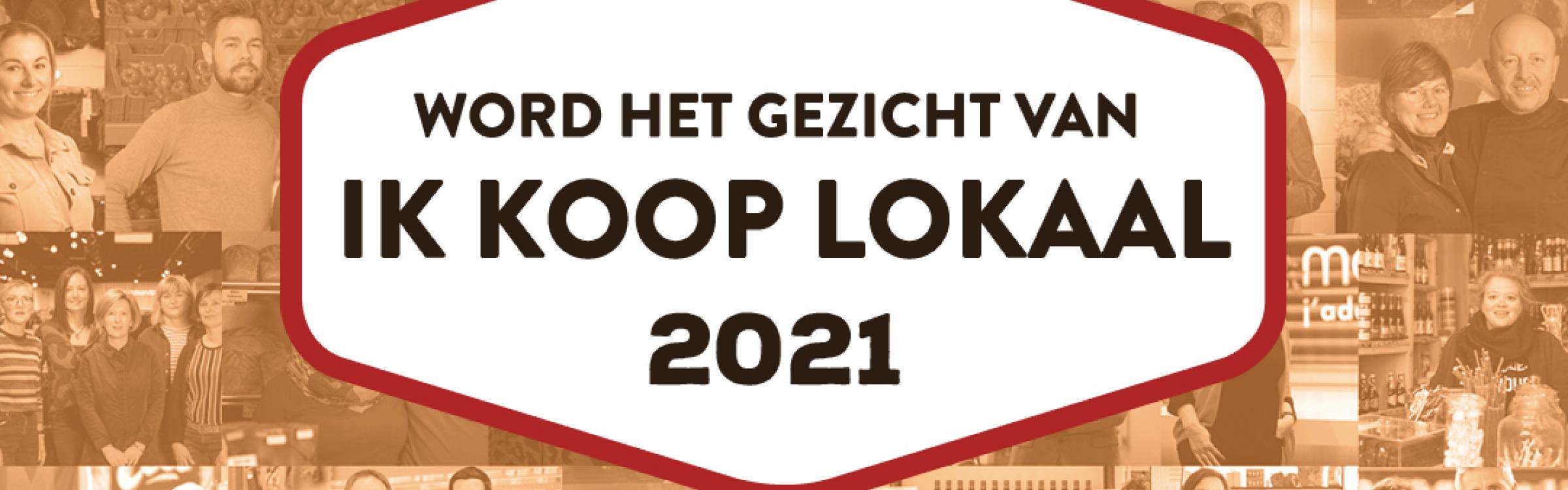 De affiche  van 'ik koop lokaal'.