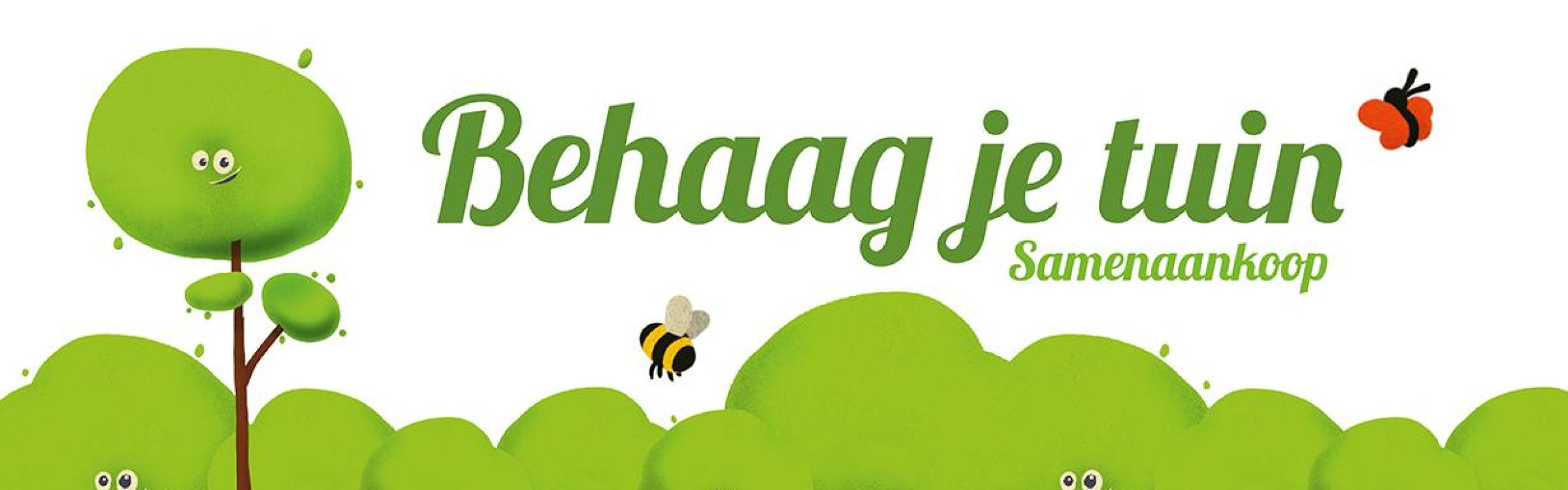 Een fictieve foto over insecten in een tuin.