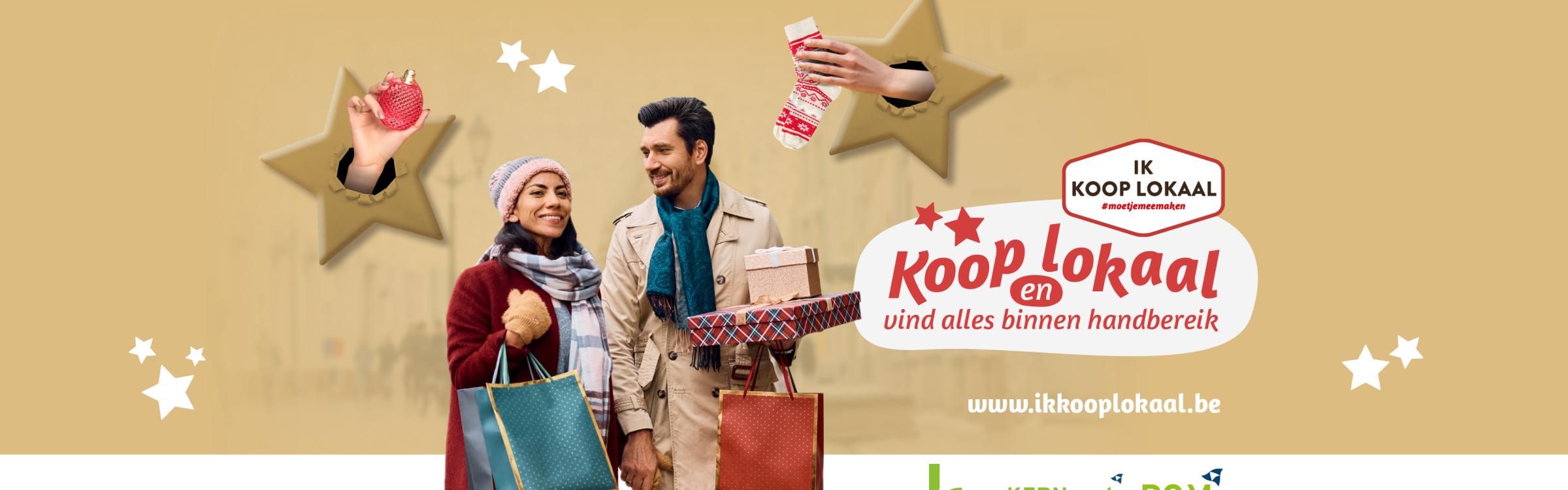 Man en vrouw zijn aan het shoppen.