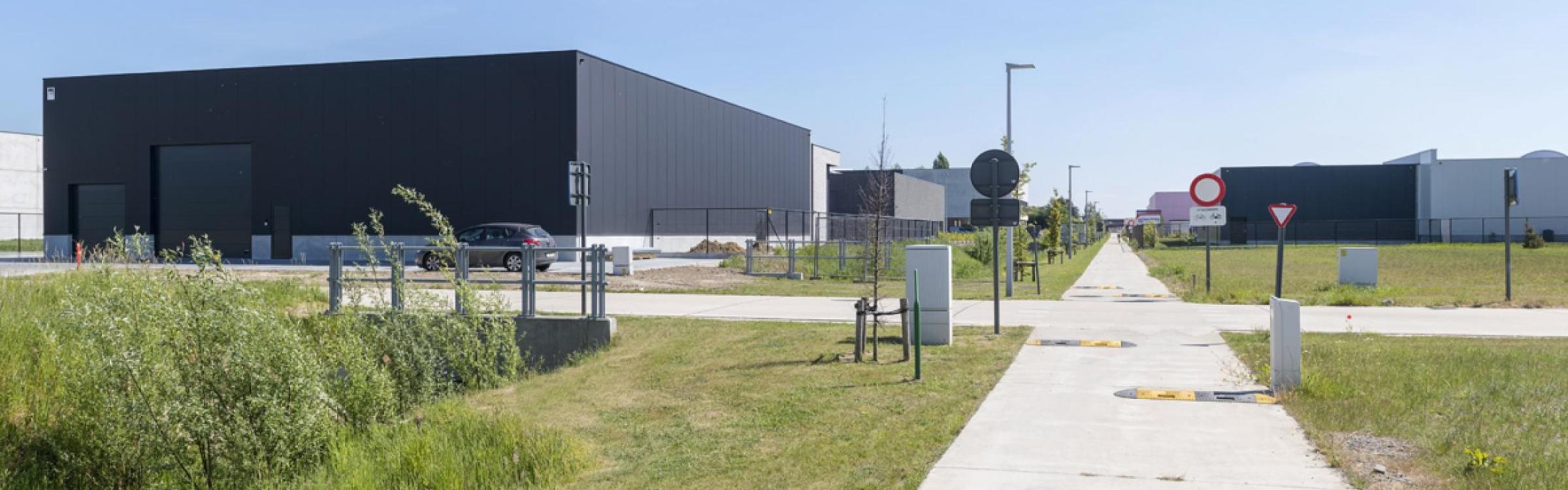 Industriezone in Zedelgem.