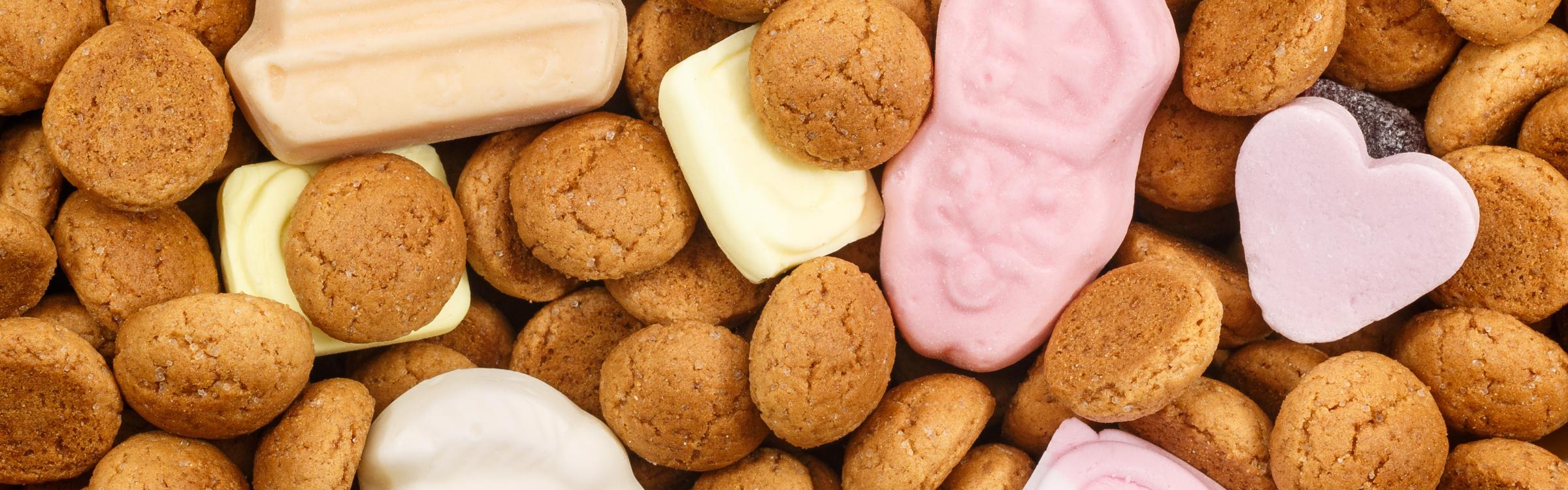 Pepernoten en snoepgoed Sinterklaas