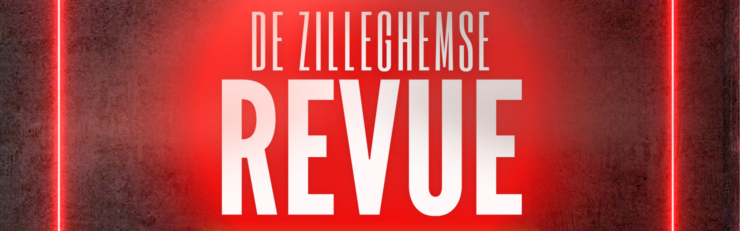 Affiche De Zilleghemse Revue van showgroep The Spotlights