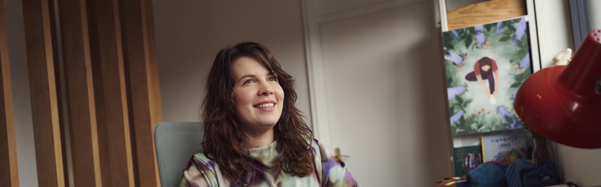 Foto van Flore Deman door Damon De Backer. 