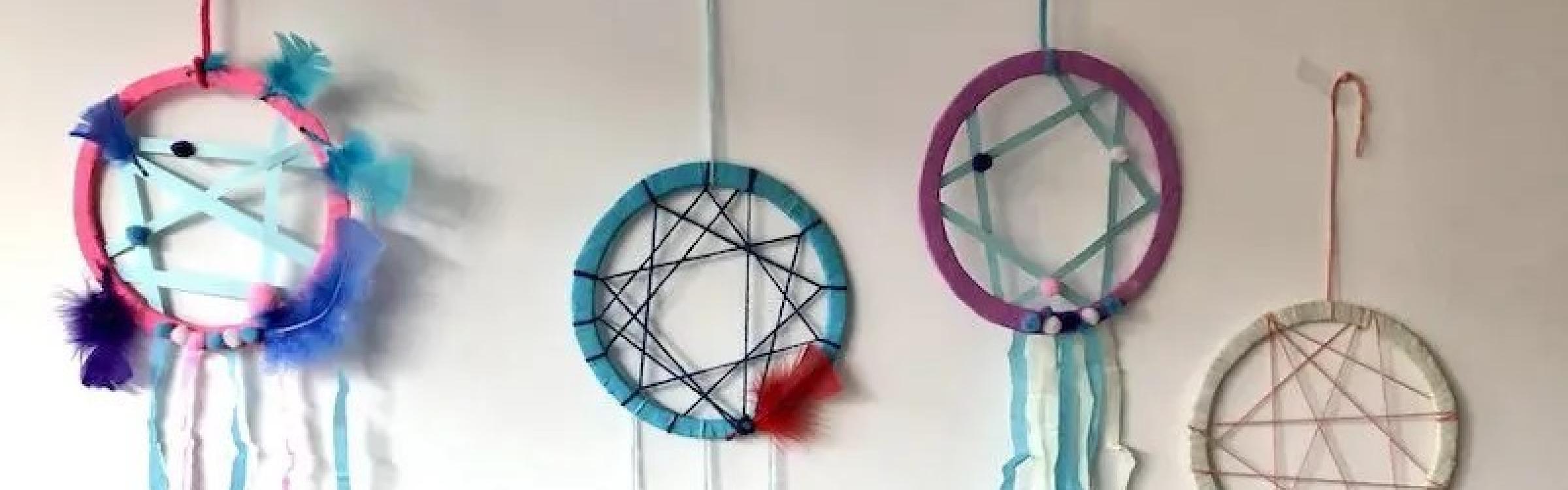 Geknutselde dromenvangers. 