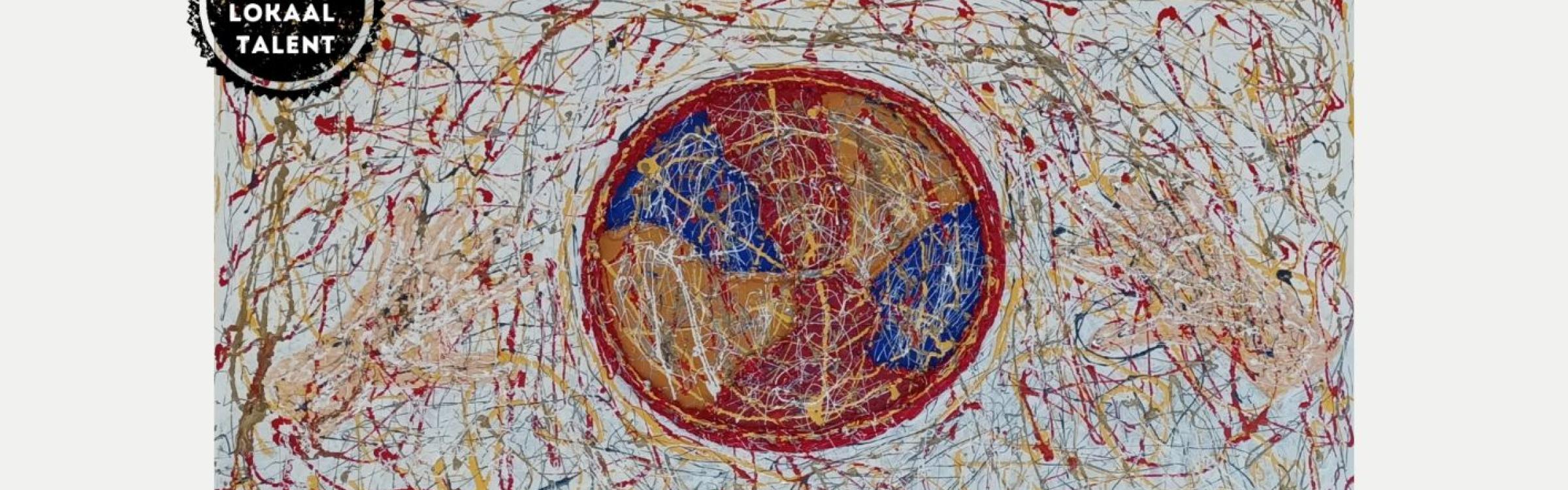 foto van flyer tentoonstelling werlo