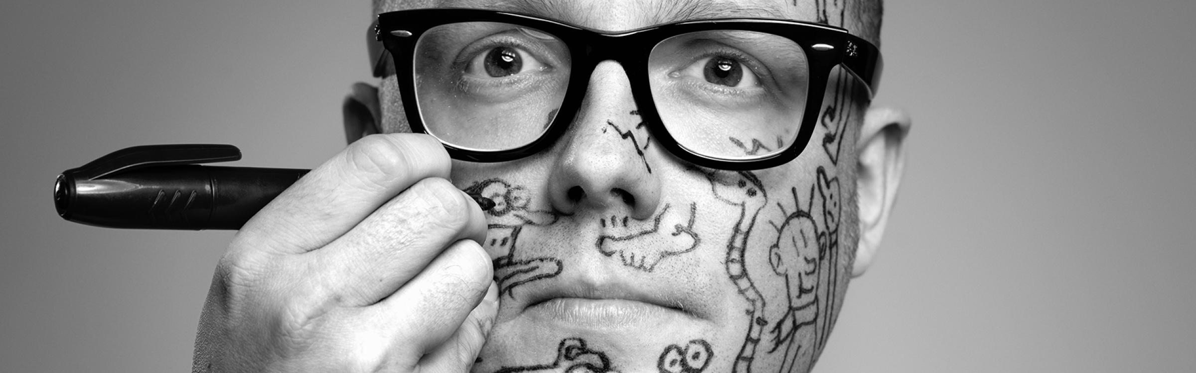 Foto van cartoonist Lectrr.