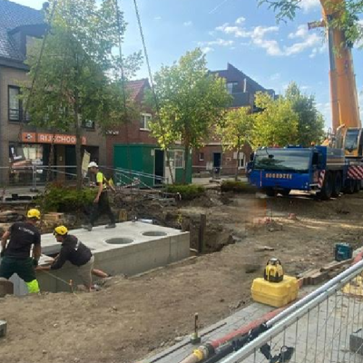 nutswerken in de Groenestraat